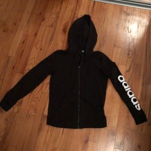 ADIDAS ZIP UP HOODIE